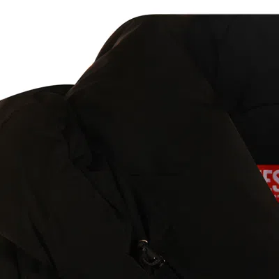 Diesel Coats Blacks And Greys In Black