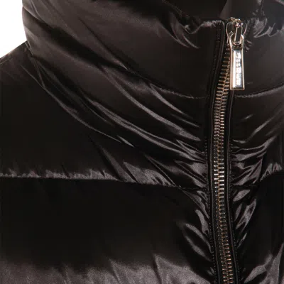 Moorer Insulated Jackets With High Collar And Pockets In Black