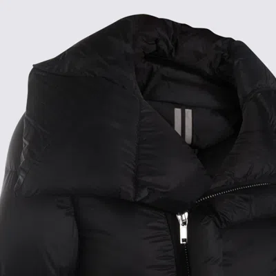 Rick Owens Coats Blacks And Greys In Black