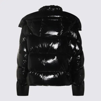 Moncler Genius Edward Enninful Coats Blacks And Greys In Black