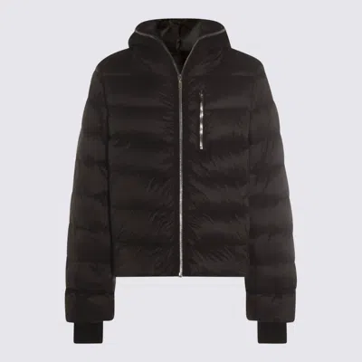 Rick Owens Giacconi Nero In Black