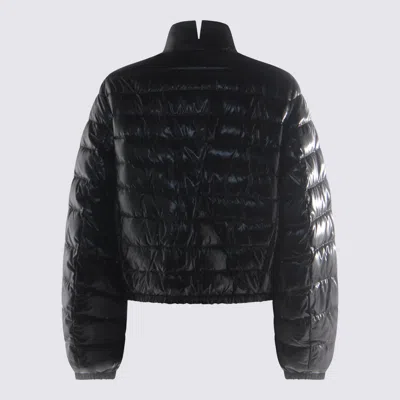 Moncler Genius Edward Enninful Coats Blacks And Greys In Black