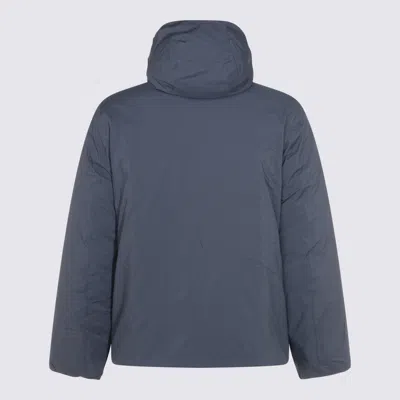 K-way Insulated Jackets With Hood And Pockets In Blue