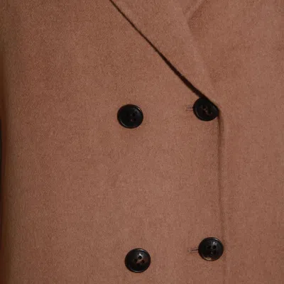 Kujiten Coats Camelo In Animal Print