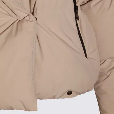 Diesel Beige Down Jacket