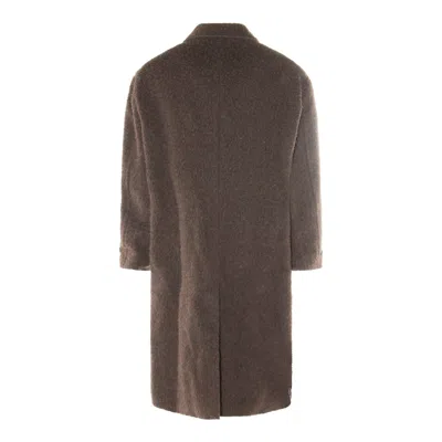 Golden Goose Coats Major Brown In Brown