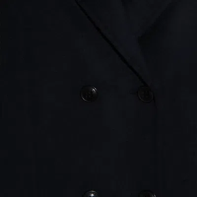 Kujiten Coats Marine Fonce In Black