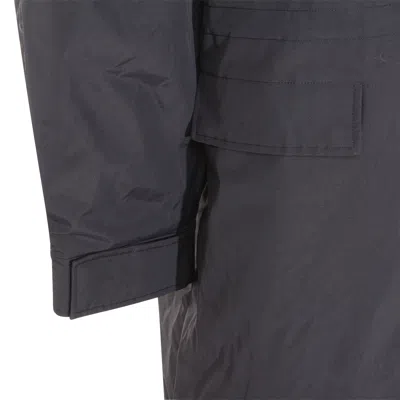 Ganni Black Nylon Down Jacket In Black