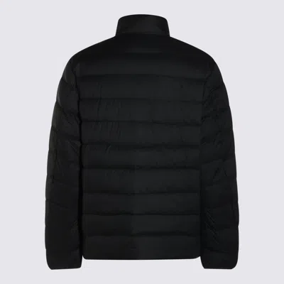 Polo Ralph Lauren The Colden Herringbone Down Jacket In Black