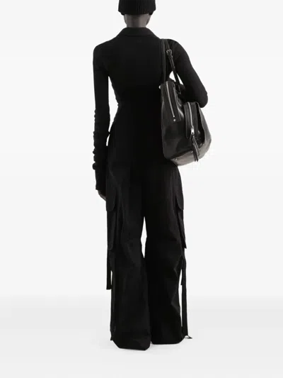 Dolce & Gabbana Double-breasted Jacket In Wool Cloth In Black