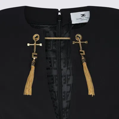 Elisabetta Franchi Dresses Blacks And Greys In Black