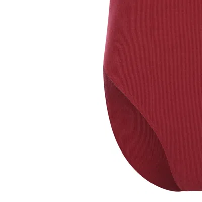 Vivienne Westwood Stylish Short Sleeve Jumpsuit With Round Neckline In Red