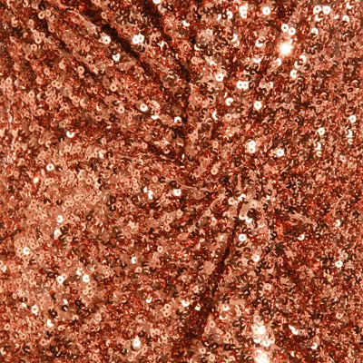 Elisabetta Franchi Sequin Embellished Maxi Dress V-neckline In Brown