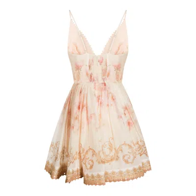 Zimmermann Dresses Cream Peony In Pink