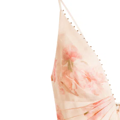 Zimmermann Dresses Cream Peony In Pink