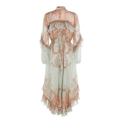 Zimmermann Dresses Mint Paisley In Animal Print
