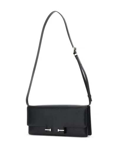 Tom Ford Black Leather Crossbody Bag