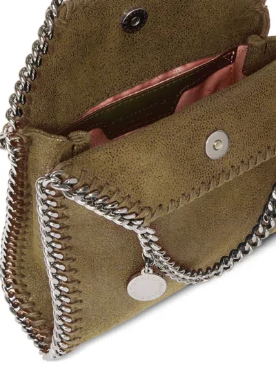 Stella Mccartney Falabella Mini Tote Bag With Chain Trim