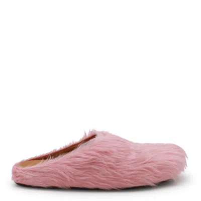 Marni Flat Shoes Pink Gummy In Pink