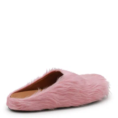 Marni Flat Shoes Pink Gummy In Pink