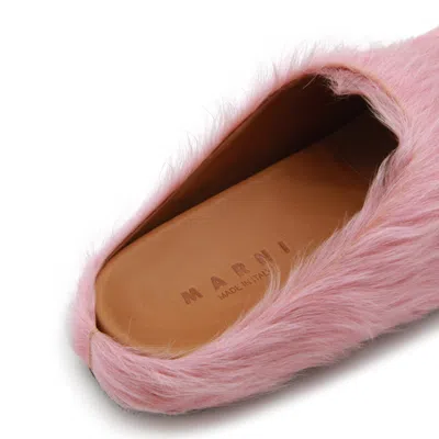 Marni Flat Shoes Pink Gummy In Pink