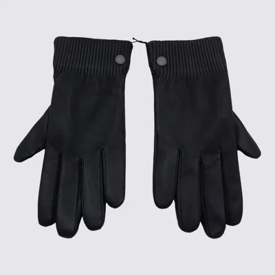 Canada Goose Gloves Blacks And Greys In Black