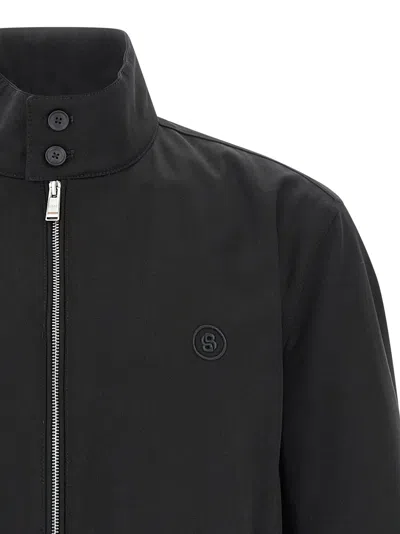 Hugo Boss H-coiner-253 Puffer Jackets Black In Black