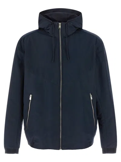 Hugo Boss H-cireno4 Puffer Jackets Blue In Blue