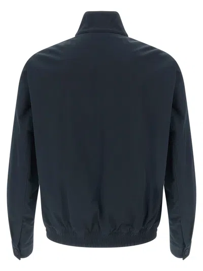 Hugo Boss Long Sleeve Casual Jacket In Blue