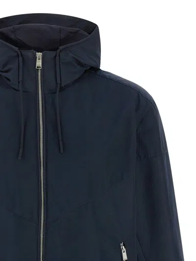 Hugo Boss H-cireno4 Puffer Jackets Blue In Blue