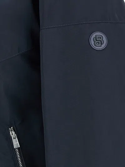 Hugo Boss H-cireno4 Puffer Jackets Blue In Blue
