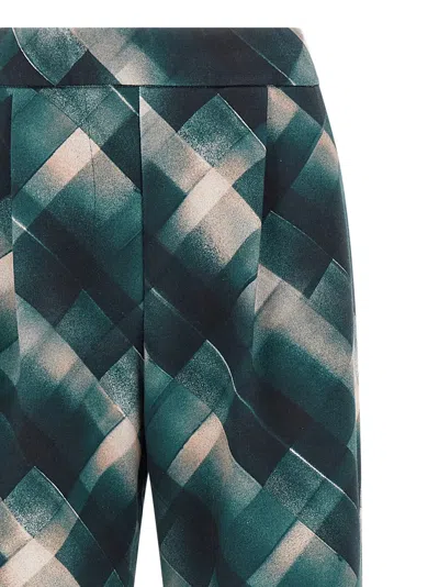 Dries Van Noten Hartia Tris Pants In Green