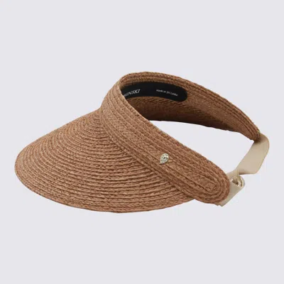 Helen Kaminski Camel Raffia Hat