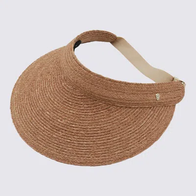 Helen Kaminski Camel Raffia Hat