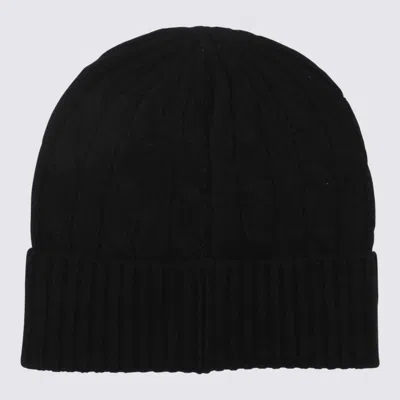 Polo Ralph Lauren Wool Cashmere Cable Beanie In Blue