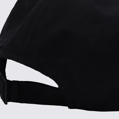 The North Face Black Cotton Baseball Cap In Black