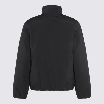 K-way Black Valentine Plain Warm Casual Jacket