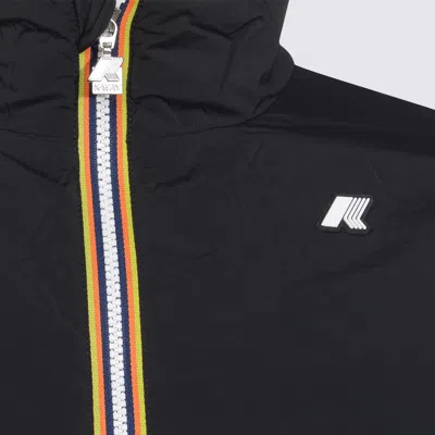 K-way Black Valentine Plain Warm Casual Jacket