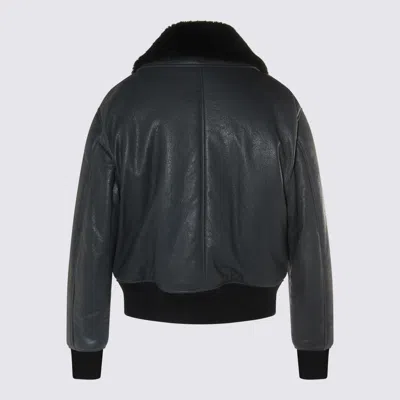 Ami Alexandre Mattiussi Jackets Blacks And Greys In Black