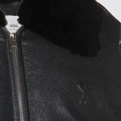 Ami Alexandre Mattiussi Jackets Blacks And Greys In Black