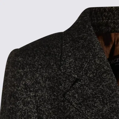Dolce & Gabbana Jackets Blacks And Greys In Gray