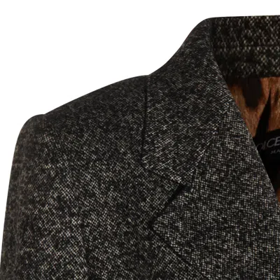 Dolce & Gabbana Jackets Blacks And Greys In Gray