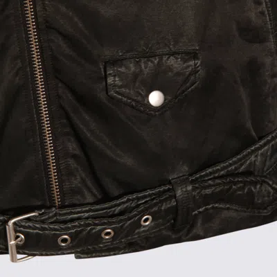 Mm6 Maison Margiela Jackets Blacks And Greys In Black