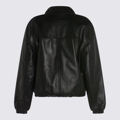 Salvatore Santoro Zip-up Leather Jacket In Black
