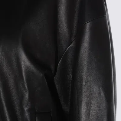 Salvatore Santoro Zip-up Leather Jacket In Black