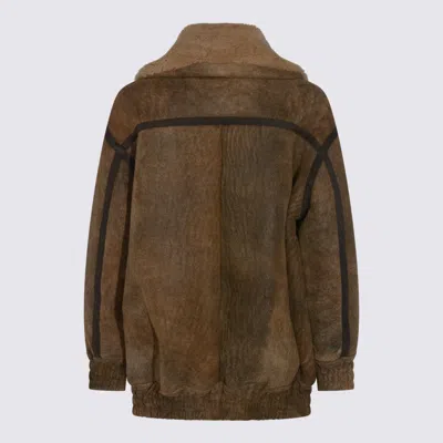 Salvatore Santoro Jackets Brown In Brown
