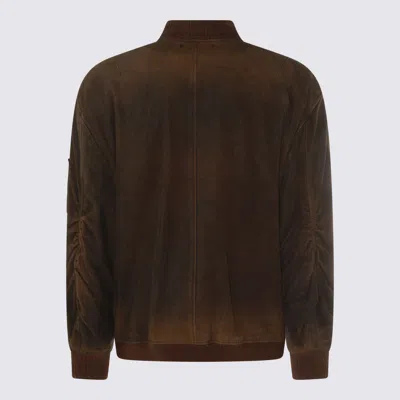 Golden Goose Jackets French Roast In Brown