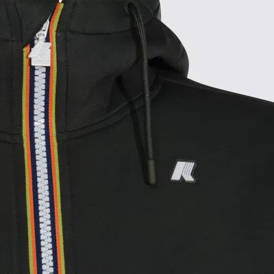 K-way Lightweight Scuba Jacket With Adjustable Hood In Blue