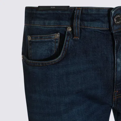 Pt Torino Straight Trousers With Belt Loops And Pockets In Multi