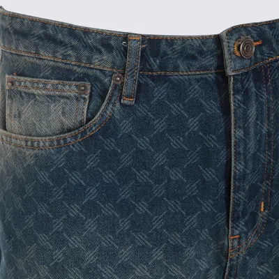 Daily Paper Uomo Jeans Sand Blue In Blue
